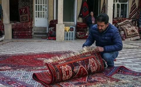 فرش فروشان بازار وکیل شیراز