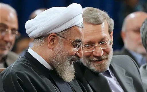 تقدیر روحانی از تلاش‌ها و خدمات علی لاریجانی