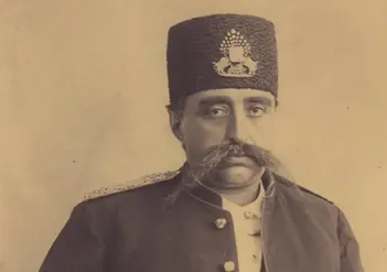 عکس / مظفرالدین شاه قاجار و همراهان در پارک آب‌درمانی فرانسه