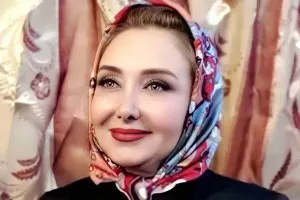 کتایون ریاحی در کنار حیوان خانگی اش! +عکس