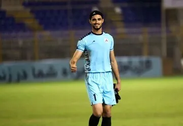 عکس /یک پرسپولیسی آبی‌پوش شد