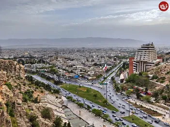 عکس / باغ‌های تاریخی شیراز در سال ۱۲۸۰