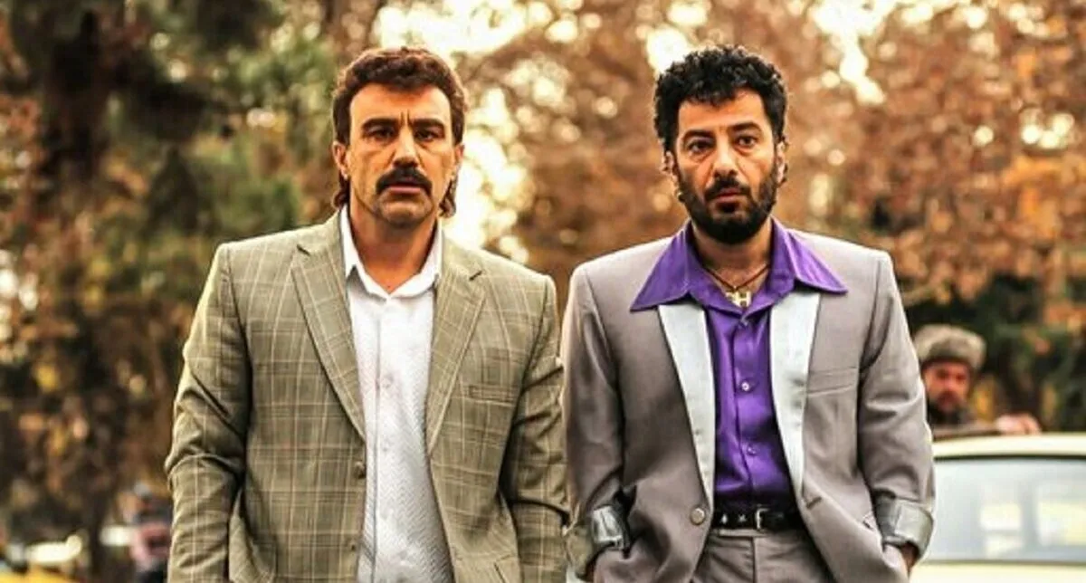 فیلم/ محسن تنابنده و نوید محمدزاده در اتاق گریم فیلم «زودپز»