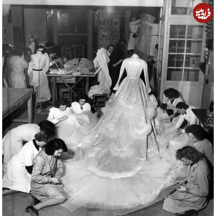 لباس عروسی ثریا اسفندیاری