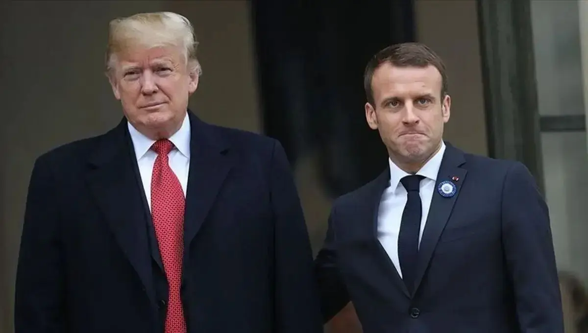 مکرون و ترامپ
