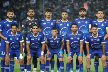 عکس/ پوستر معنادار استقلال پیش از بازی با الغرافه قطر