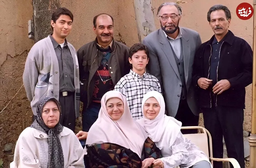 عکس/ثریا قاسمی و حمیده خیرآبادی در پشت صحنه سریال در قلب من