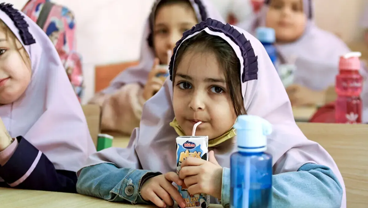 برای شیر مدارس چقدر اعتبار کنار گذاشته شد؟