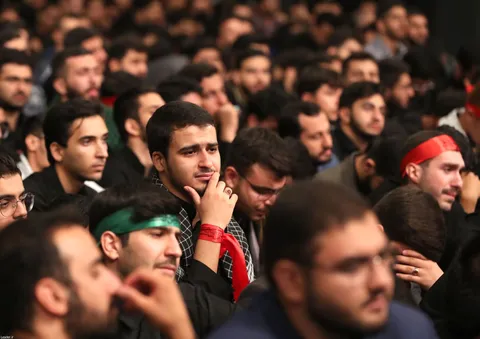 مراسم عزاداری اربعین حسینی در عمود ۷۶۲