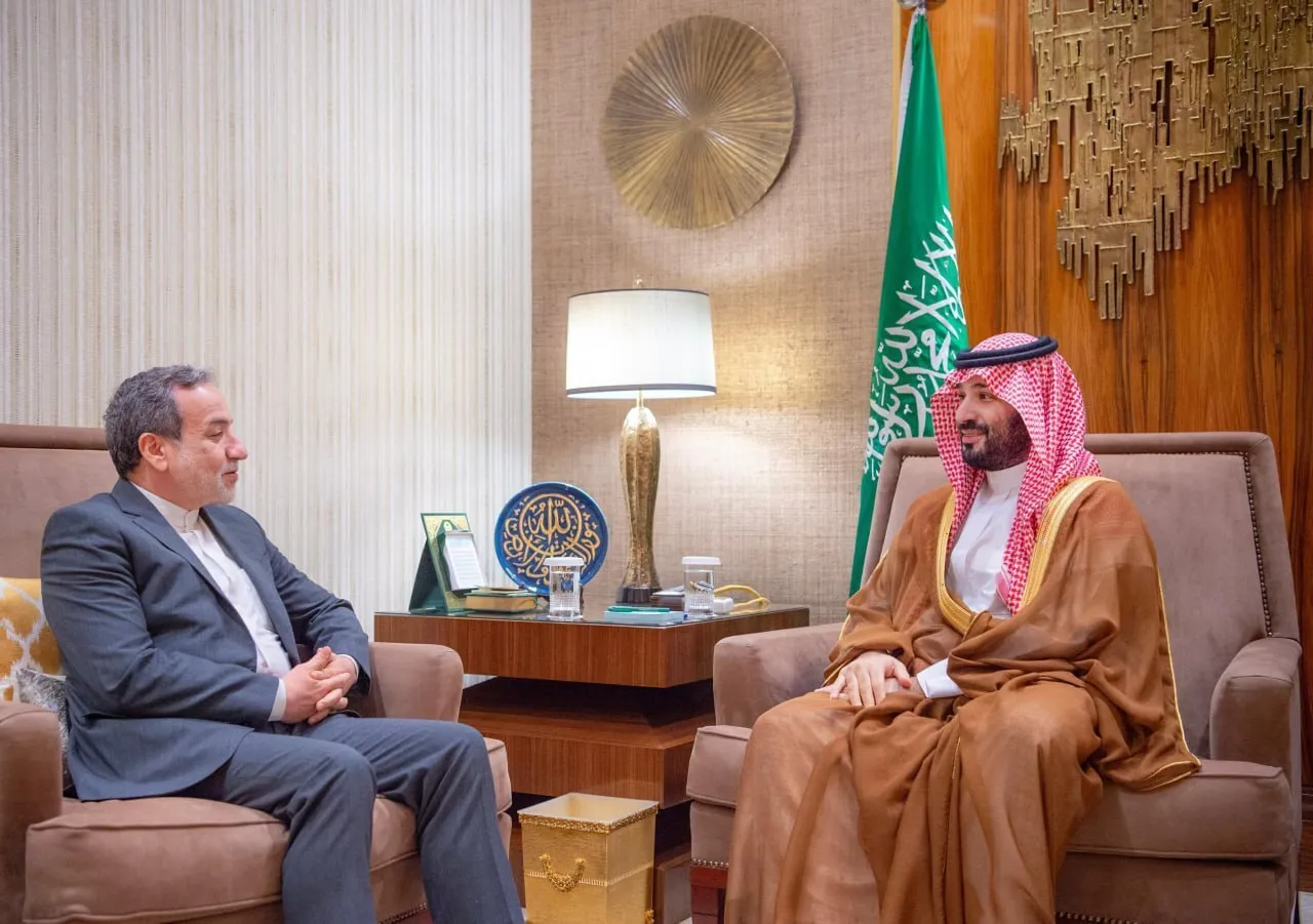 عکس/ دیدار عراقچی و بن سلمان