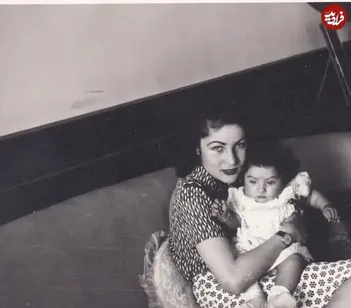 عکس دیدنی از فوزیه و فرزندش در عکاسخانه ساکو تهران