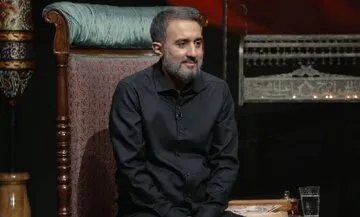 عکس/گلایه یک مداح از حضور پسر عارف در جلسه رسمی