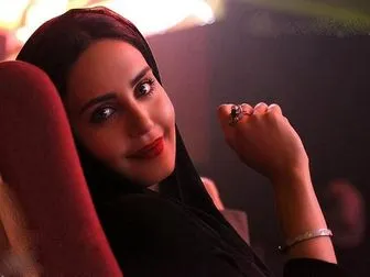 الناز شاکردوست با گیسوان آبی رنگ +عکس
