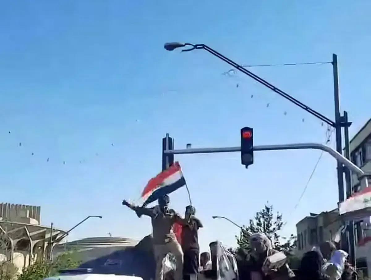 فیلم/ شعار خاص عراقی‌ها در مراسم چهلم رهبر انقلاب