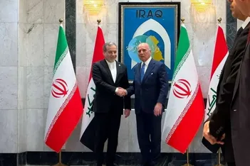 تصاویری از دیدار عراقچی با فواد حسین در بغداد