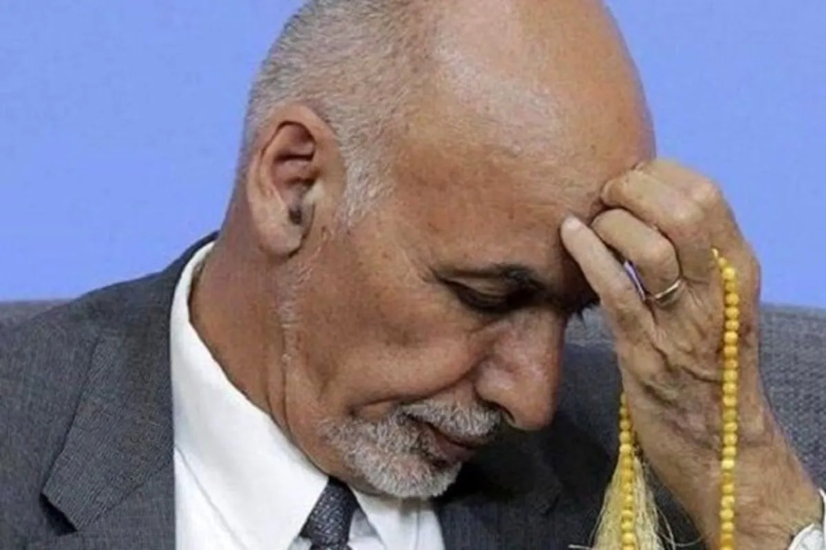 اشرف غنی سکته کرد