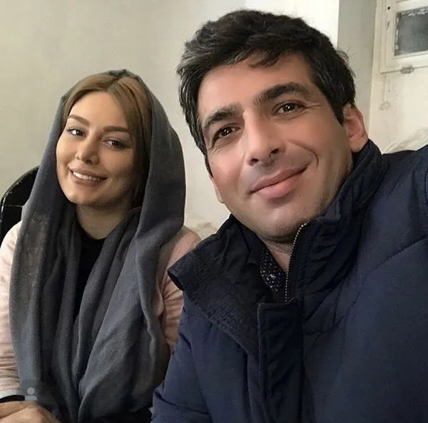 سلفی سحر قریشی با حمید گودرزی + عکس