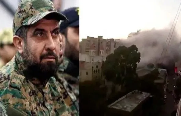 پیکر فواد شکر از زیر آوار خارج شد