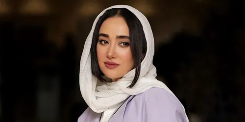 استایل جدید بهاره افشاری با آرایش مغولی