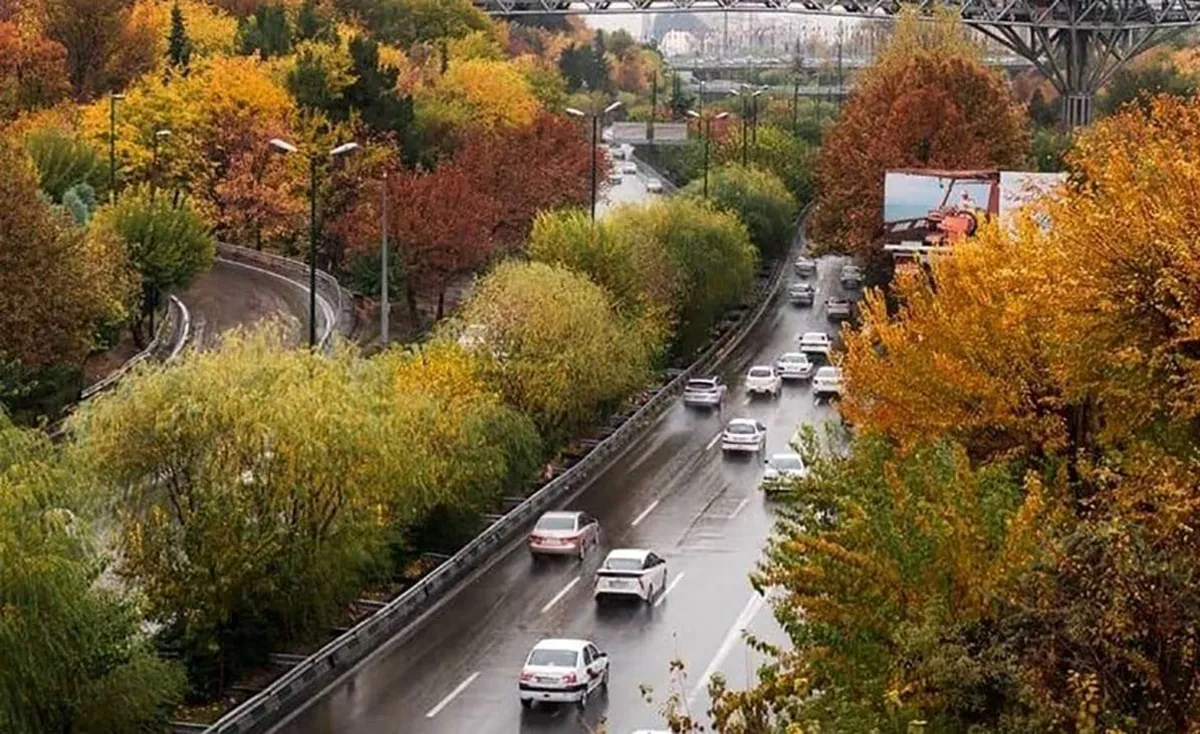 وزش باد شدید و خیزش گرد و خاک در تهران