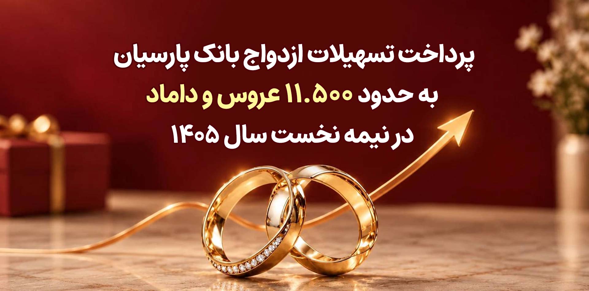 پرداخت تسهیلات ازدواج بانک پارسیان به حدود ۱۱ هزار و ۵۰۰ عروس و داماد در نیمه نخست سال ۱۴۰۵