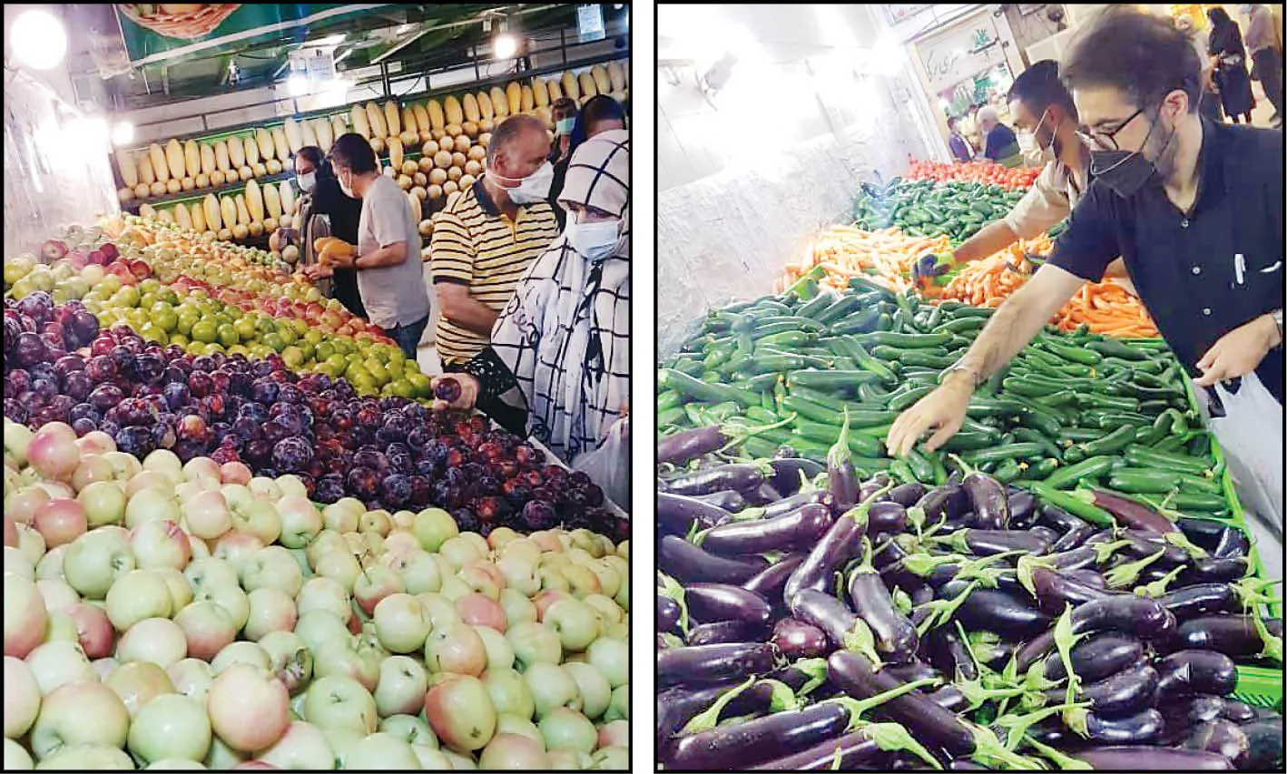 سیب و انگور و موز ارزان شدند