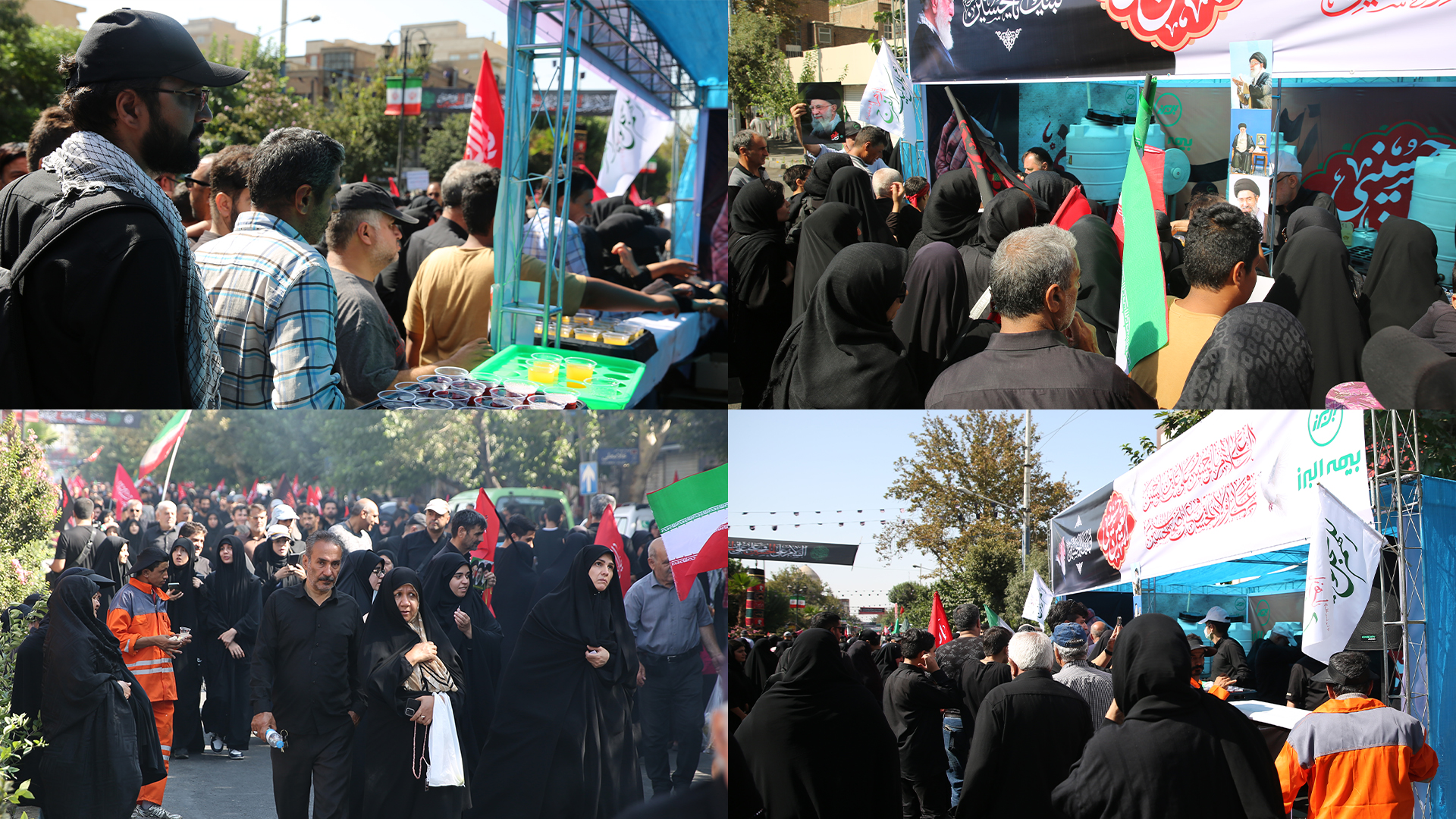 همراهی بیمه البرز با دلدادگان حسینی؛ برپایی موکب در مسیر جاماندگان اربعین