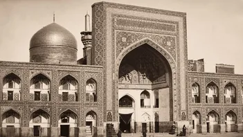 عکس/تصاویری قدیمی از حرم امام رضا (ع) در ۱۶۰ سال قبل
