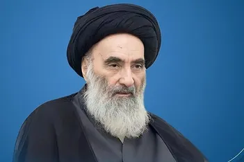 عکس جدید آیت‌الله سیستانی در ۹۶ سالگی منتشر شد