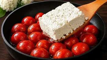 با تخم‌مرغ، گوجه و پنیر یک صبحانه متفاوت در چند دقیقه آماده کنید