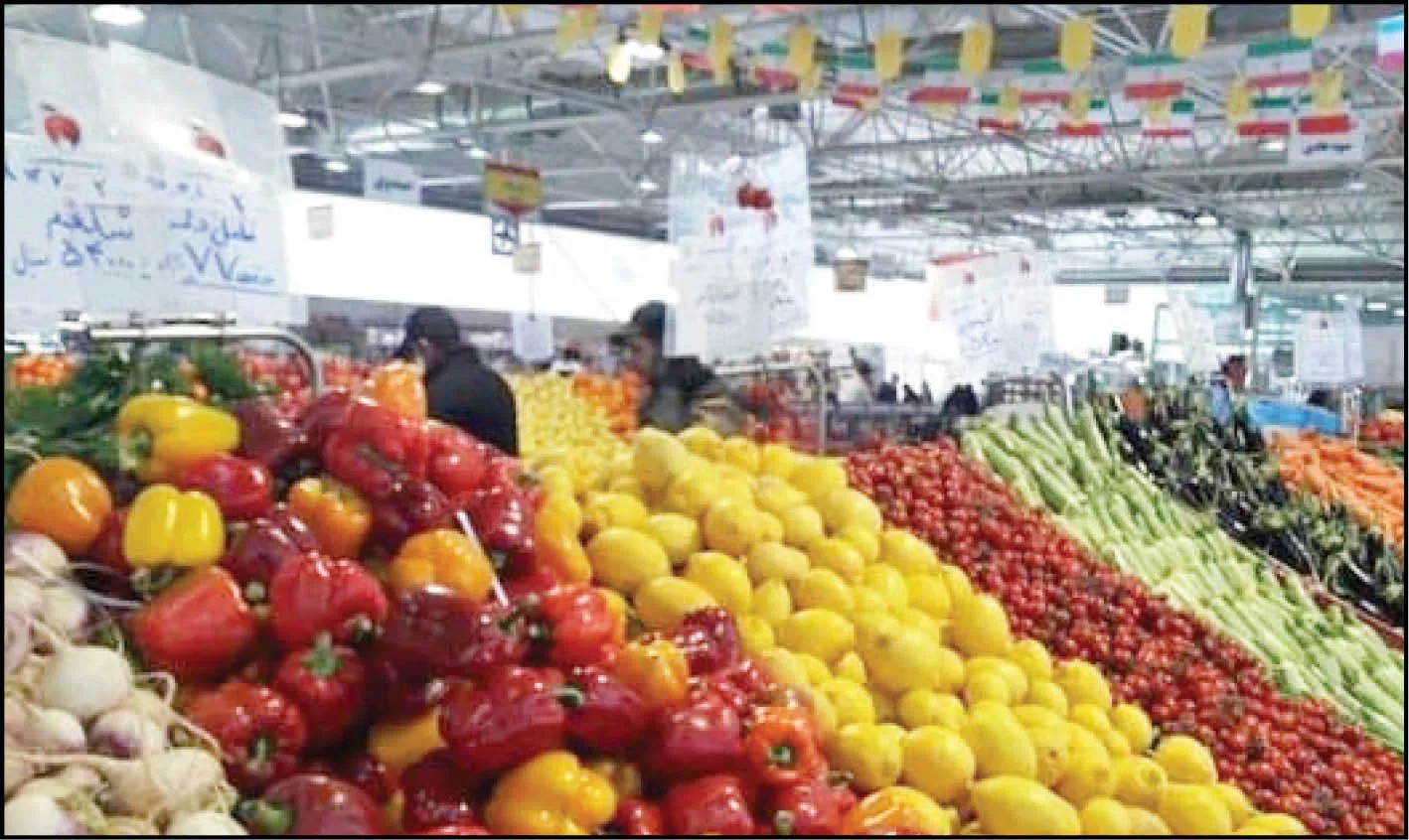 ۱۳ قلم سبزی بالای ۱۰ هزارتومان