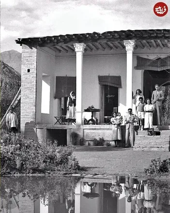 عکس/ خانه اعیان نشین در شمال تهران در دوران قاجار