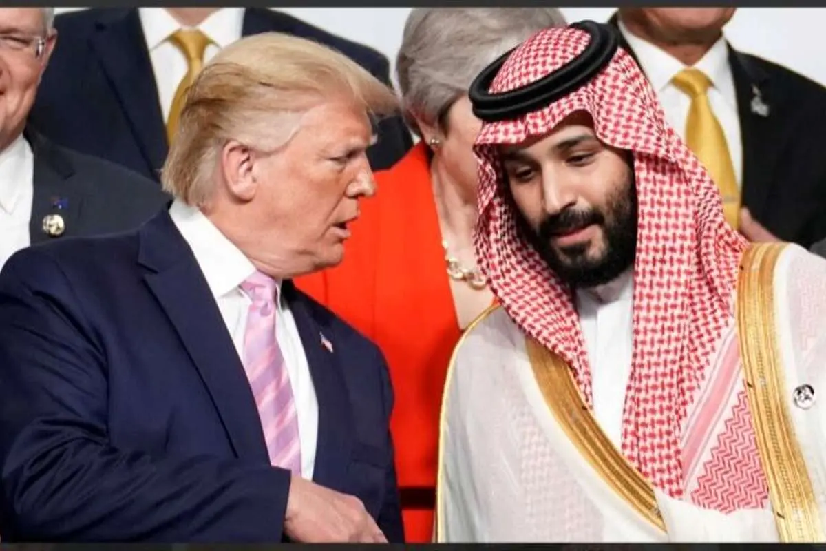 ترامپ و بن سلمان ترامپ و بن سلمان