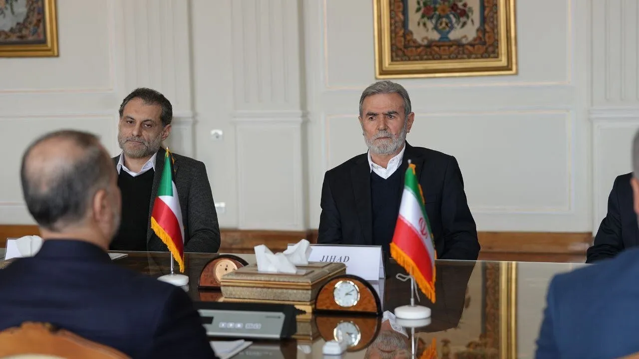 گاف عجیب در نشست مقامات فلسطینی در تهران