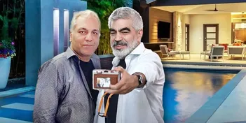 فیلم/آواز خوانی مهران مدیری فضای استخر را عاشقانه کرد