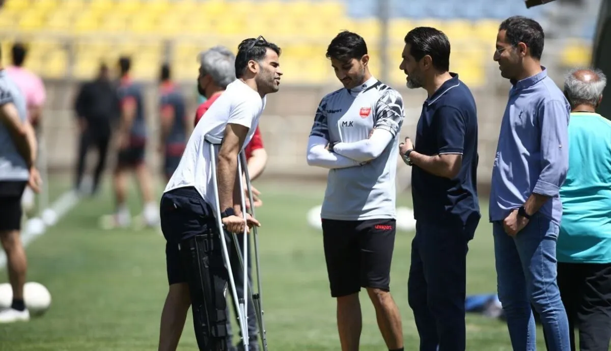 ضربه بزرگ مهاجم پرسپولیس به خودش و تیمش