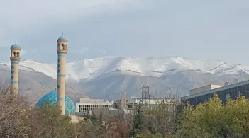 عکس/اولین برف پاییزی ارتفاعات تهران را سفیدپوش کرد