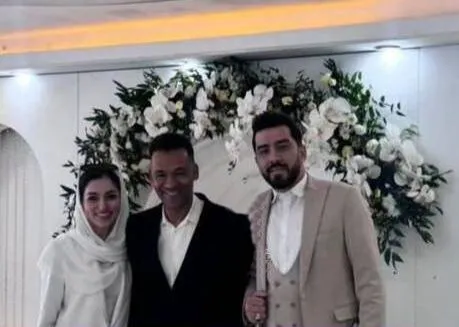 عکسی از مراسم عقد ژوزه مورایس با بازیگر زن ایرانی