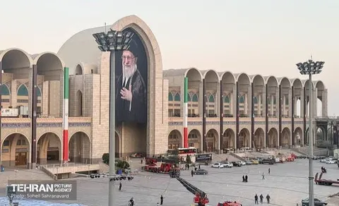فیلم/ تلاوت آیه معنادار در مراسم وداع برای هیئت عربستانی