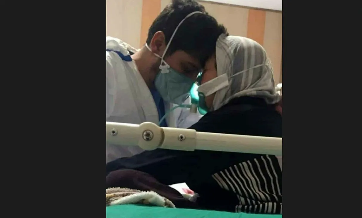 عکسی که ایران را تکان داد/ کرونا رحم ندارد