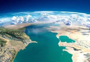 کاهش سطح آب دریای خزر