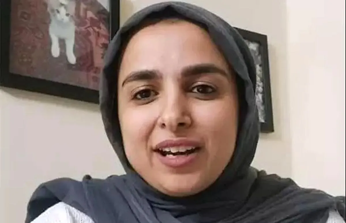فیلم/ بغض زینب موسوی کمدین مشهور