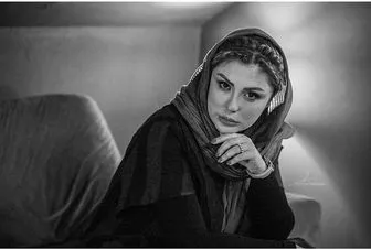 نیوشا ضیغمی و همسرش در مراسم ختم مادر شوهرش + عکس