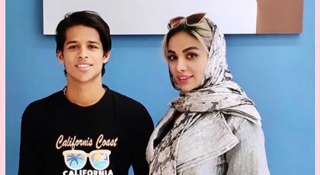 عکس مادرزن خیلی جوان مهدی قایدی ! + جذابیت بدون شگرد فیلتری دخترش !