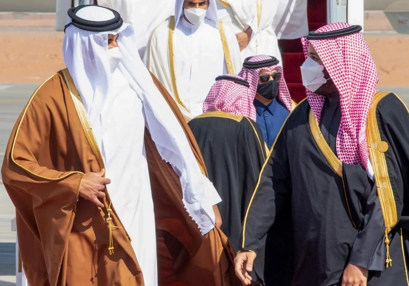 انگیزه‌های پنهان بن سلمان از آشتی با امیر قطر