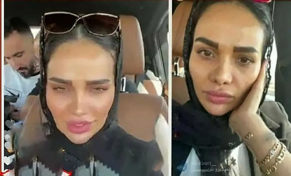 شوک انگیز / عکس بدون فیلتر همسر مهدی قائدی! / تفاوت فاحش!