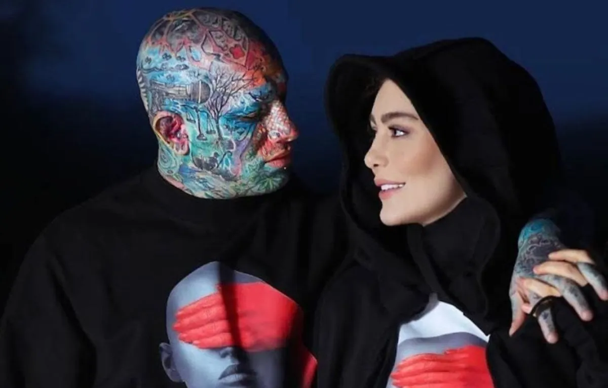 فیلم/پیاده‌روی عاشقانه تتلو با سحر قریشی در استانبول