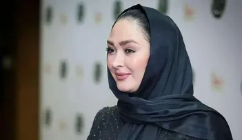 عکس / استایل شیک و جذاب الهام حمیدی با کت و کلاه گلبهی