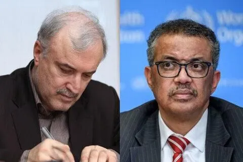 نامه وزیر بهداشت به رئیس سازمان بهداشت جهانی