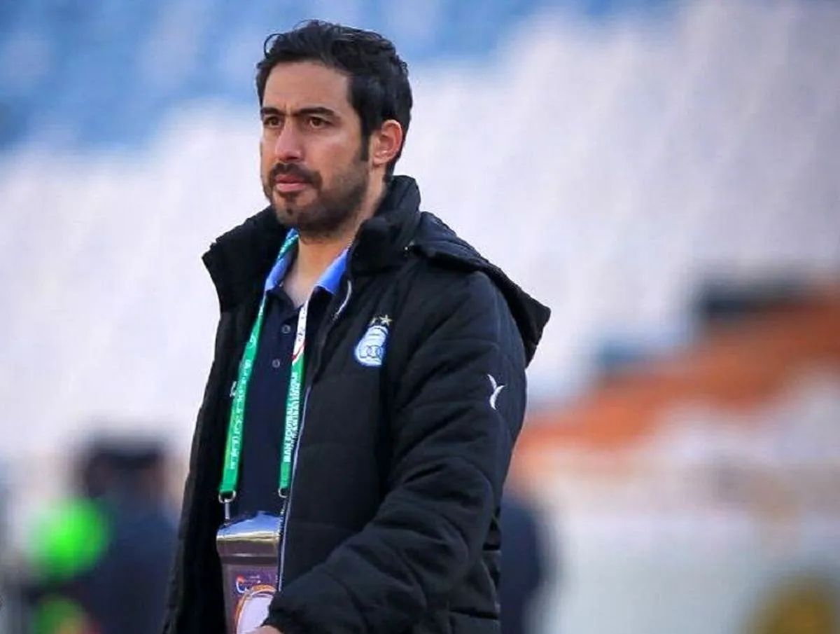 مربی استقلال چاقو خورد + عکس